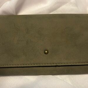 Elegant Olive Green Wallet